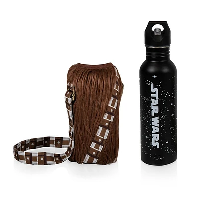 Oniva 24 fl oz Disney Star Wars Chewbacca Bottle Cooler with Bottle: Insulated Drinkware & Carrier for Cold Beverages