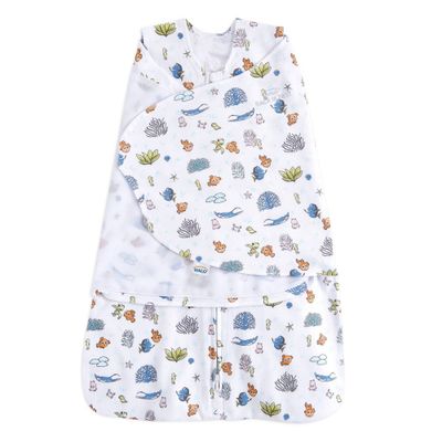 HALO Innovation 100% Cotton Sleepack Swaddle Wrap - S - Great Barrier Reef