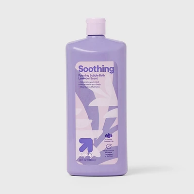 Soothing Foaming Bubble Bath with Lavender - 34oz - up&up