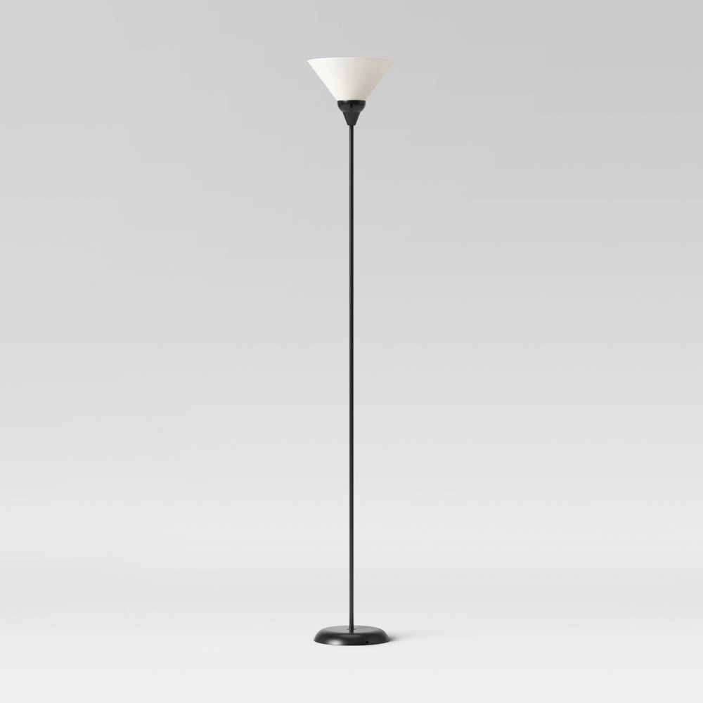 room essentials silver floor lamp