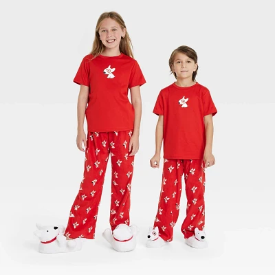 Kids Bullseye Microfleece Matching Family Pajama Pants