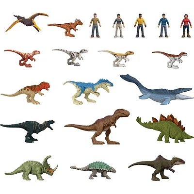 Jurassic World Chaos Theory Mini Figure Set - 20pk