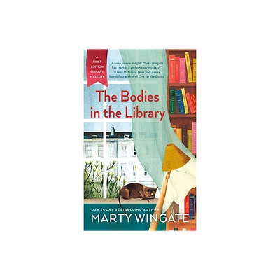 The Bodies in the Library - (First Edition Library Mystery) by Marty Wingate (Paperback)