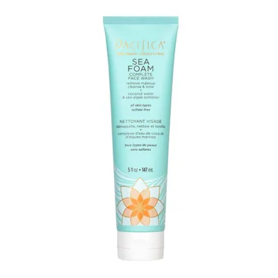 Pacifica Sea Foam Complete Face Wash - Coconut - 5 fl oz