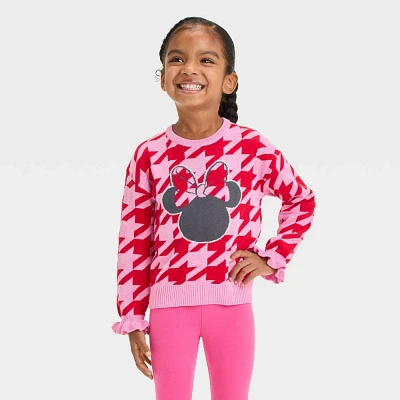 Toddler Girls Disney Minnie Mouse Pullover Sweater