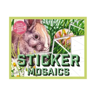 Sticker Mosaics: Easter - by Applesauce Press (Paperback)