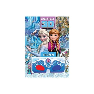 Disney Frozen: Look and Find 3D - by Pi Kids (Hardcover)