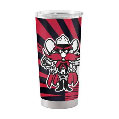 NCAA Texas Tech Red Raiders 20oz Mascot Stainless Steel Tumbler