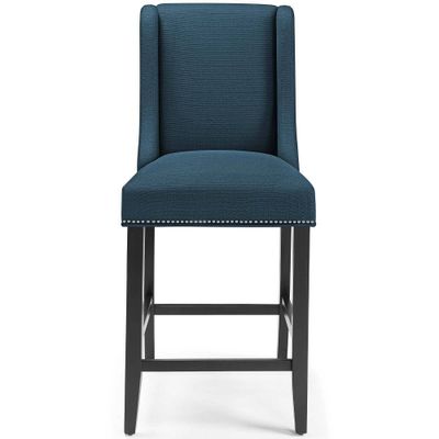 Baron Upholstered Fabric Counter Height Barstool