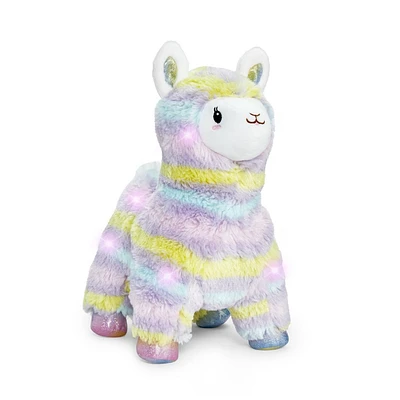 FAO Schwarz 12 LED Alpaca with Sound Toy Plush