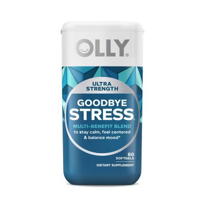 OLLY Ultra Strength Goodbye Stress Relief Softgels Supplement - 60ct