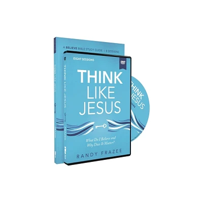 Think Like Jesus Study Guide with DVD - (Believe Bible Study) by Randy Frazee (Paperback)