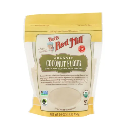 Bobs Red Mill Gluten Free Organic High Fiber Coconut Flour - 16oz