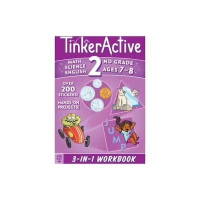 Tinkeractive 2nd Grade 3-In-1 Workbook - (Tinkeractive Workbooks) by Enil Sidat & Megan Hewes Butler (Paperback)