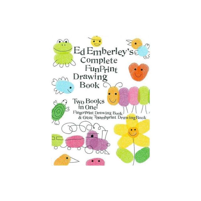 Ed Emberleys Complete Funprint Drawing Book - (Paperback)