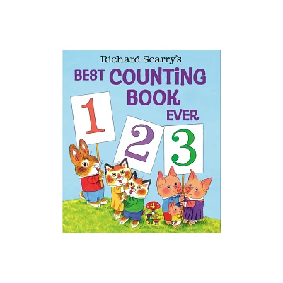 Richard Scarrys Best Counting Book Ever - (Hardcover)