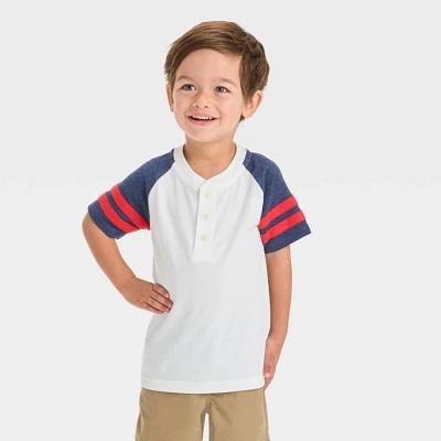 OshKosh Bgosh Toddler Boys Short Sleeve Henley T-Shirt