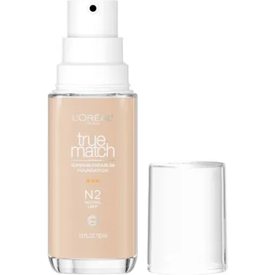 LOreal Paris True Match Super Blendable Foundation - N2 - 1 fl oz