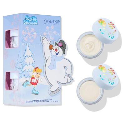 ColourPop Frosty Lip Mask and Scrub Duo - Welcome to the North Pole - 1.2 oz