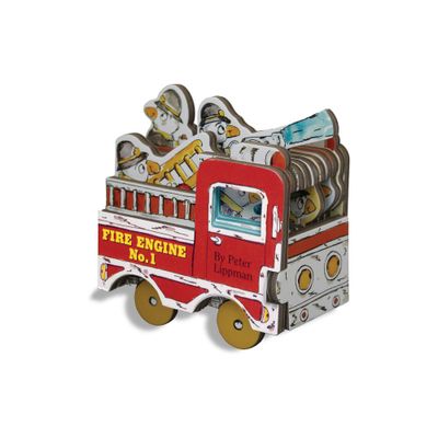 Fire Engine No. 1 - (Mini Wheels) by Peter Lippman (Mixed Media Product)