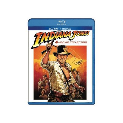 Indiana Jones: 4-Movie Collection (Blu-ray + Digital)