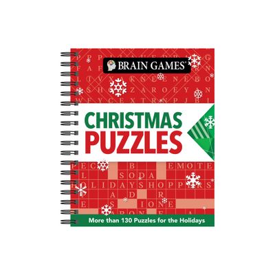 Brain Games - Christmas Puzzles - by Publications International Ltd & Brain Games (Spiral Bound)