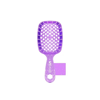 UNbrush Mini Glitter Detangling Hair Brush