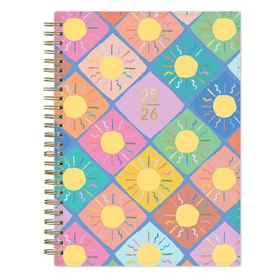 Blue Sky Brook Gossen Planner Notes 5.875x8.625 Weekly/Monthly Wirebound (12 Month) Sun