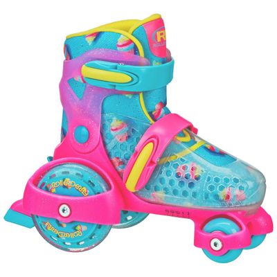 Roller Derby Fun Roll Girls Jr Adjustable Roller Skate - Ice Cream