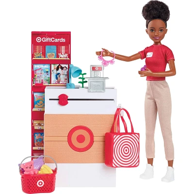 Barbie Skipper Danielles First Job Target Doll Set with Checkout Stand and Accessories