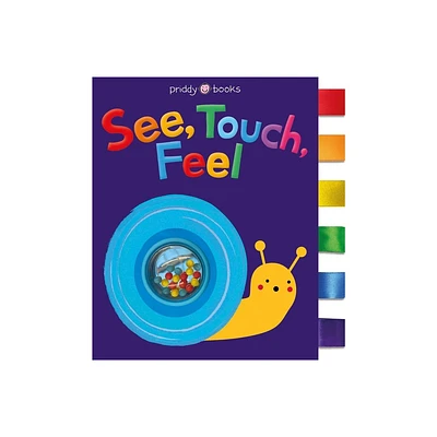 See Touch Feel: Cloth Book - (See, Touch, Feel) by Roger Priddy (Bath Book)