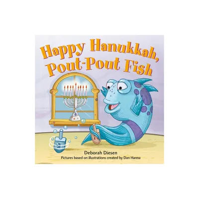 Happy Hanukkah, Pout-Pout Fish - (Pout-Pout Fish Mini Adventure) by Deborah Diesen (Board Book)