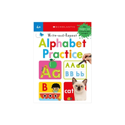 Write-And-Repeat Alphabet Practice (Target Exclusive) (Board Book)