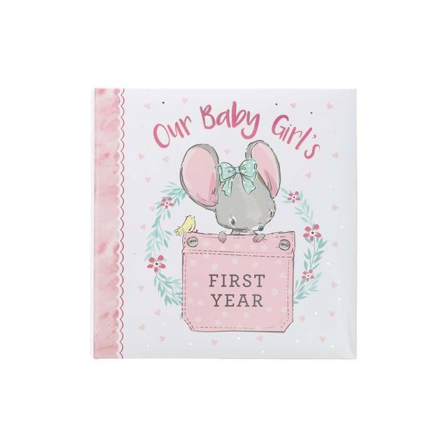 Memory Book Our Baby Girls First Year - (Hardcover)