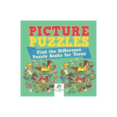 Picture Puzzles Find the Difference Puzzle Books for Teens - by Educando Kids (Paperback)