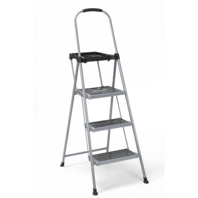 Cosco 3 Step All Steel Step Stool with Tray
