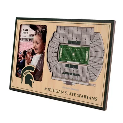 4 x 6 NCAA Michigan State Spartans 3D StadiumViews Picture Frame