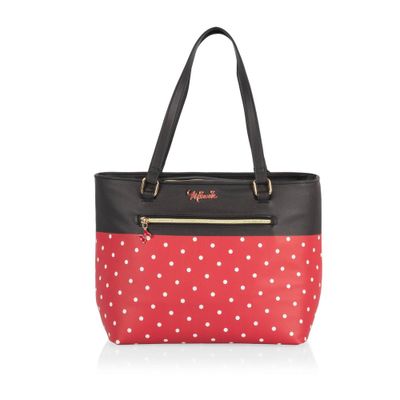 Picnic Time Minnie Mouse Uptown 23qt Cooler Tote Bag - Black