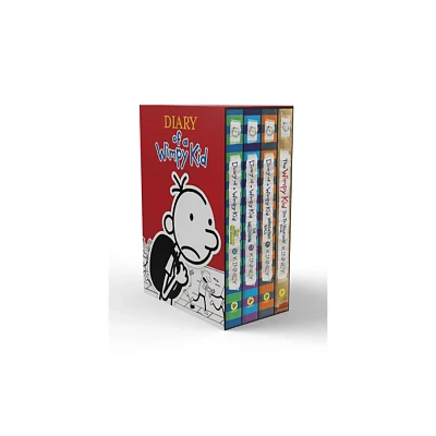 Diary of a Wimpy Kid Box of Books 12-14 Plus the Wimpy Kid Do-It-Yourself Book - by Jeff Kinney (Mixed Media Product)