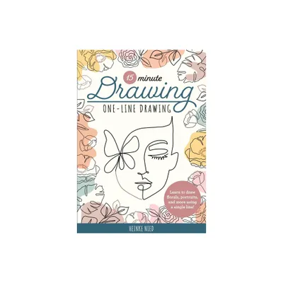 15-Minute Drawing: One-Line Drawing - by Heinke Nied (Paperback)