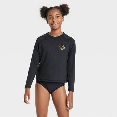 womens long sleeve swim shirt target