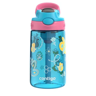 Contigo 14oz Kids Water Bottle with Redesigned AutoSpout Straw