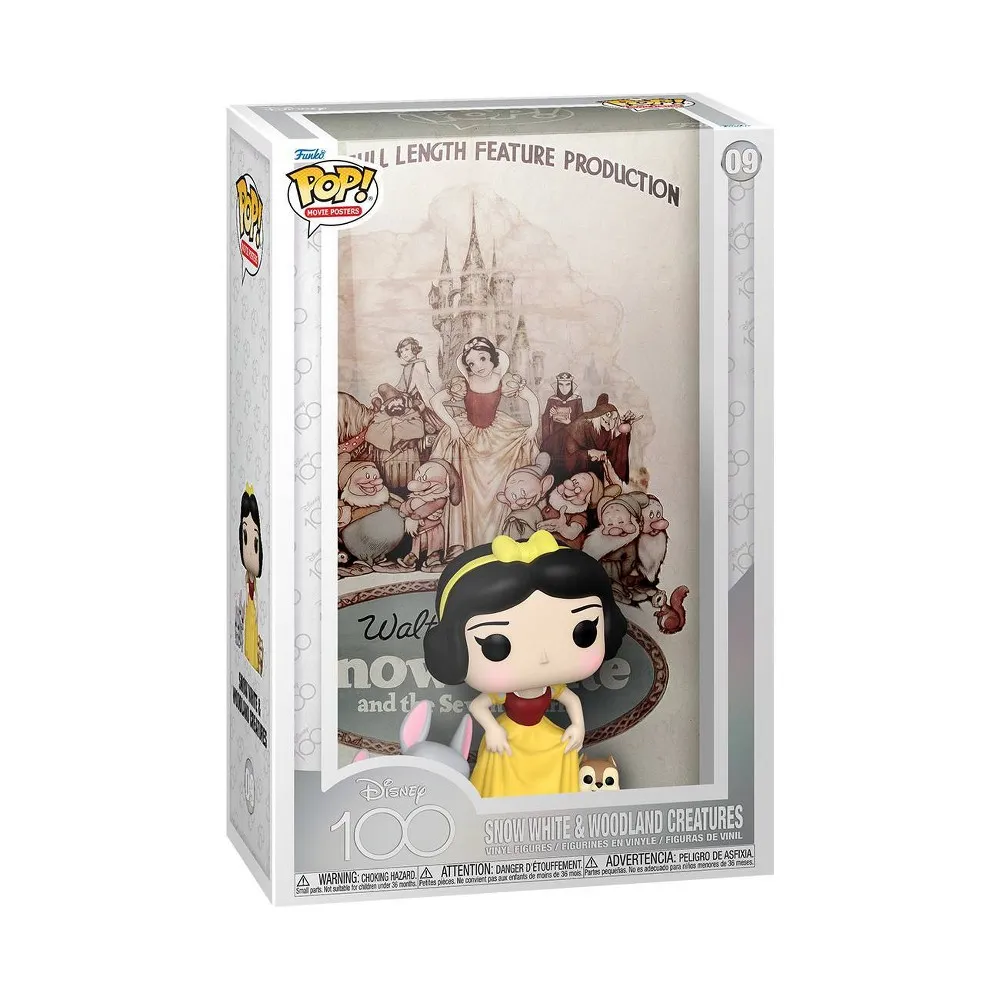 Funko POP Movie Poster: Disney 100 - Snow White and Woodland Creatures |  The Market Place