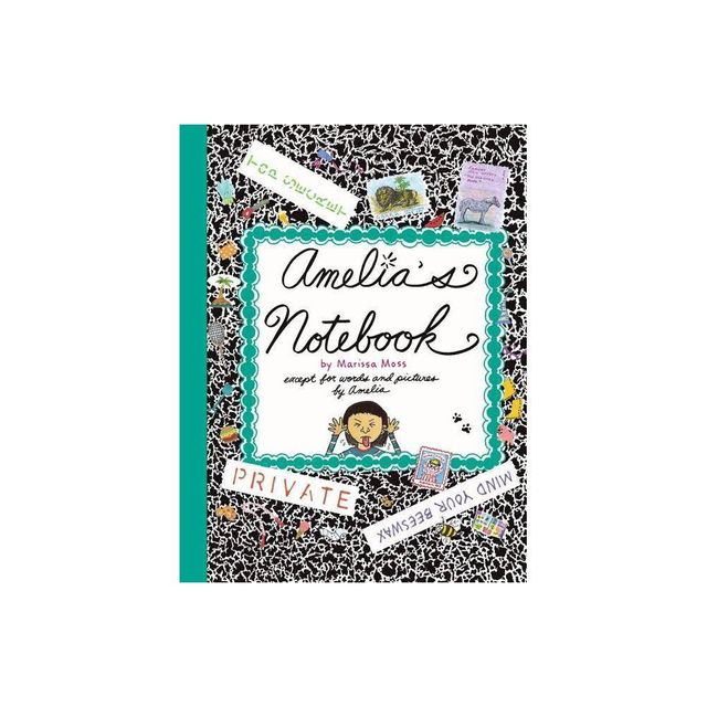 Amelias Notebook - by Marissa Moss (Hardcover)