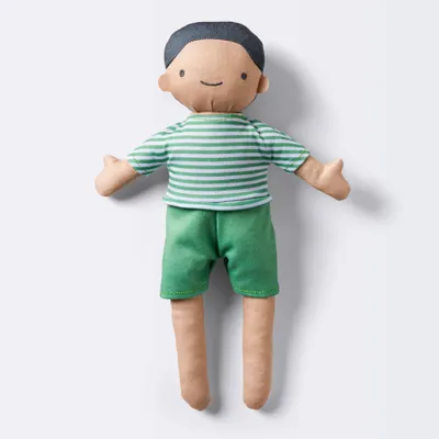 Plush Doll with Green Shorts - Cloud Island