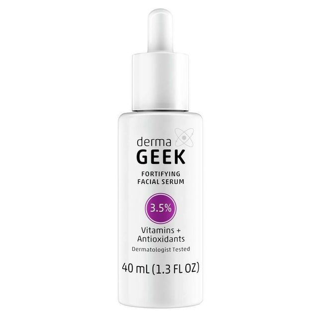 dermaGEEK Fortifying Facial Serum with Vitamin B3 & Antioxidants - 1.3 fl oz