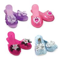 Melissa & Doug Role Play Collection - Step In Style! Dress-Up Shoes Set (4 Pairs)