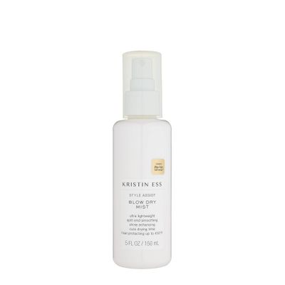 Kristin Ess Style Assist Blow Dry Mist Heat Protectant Spray for Curly, Straight and Wavy Hair - 5 fl oz