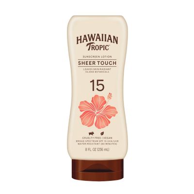 Hawaiian Tropic Sheer Touch Ultra Radiance Lotion Sunscreen - SPF 15 - 8oz