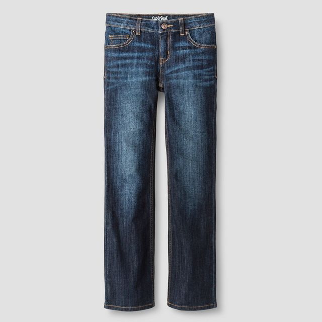 Girls Mid-Rise Bootcut Jeans